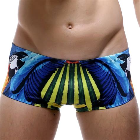 Sexy Swimwear Swimsuit Trunks Men Brand Swim Shorts Bikini Bathing Suits Man Swimming Boxer