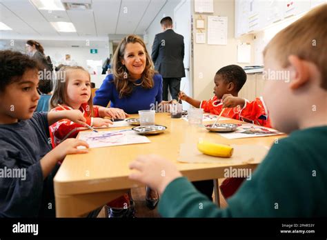 Ottawa Canada 29th Mar 2023 Deputy Prime Minister And Minister Of