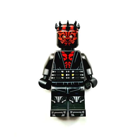 LEGO Set fig-011632 Darth Maul, Horns, Printed Mechanical Legs, Red