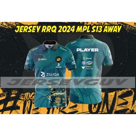 Jual Jersey Rrq Mpl S Away Gratis Nickname Shopee Indonesia