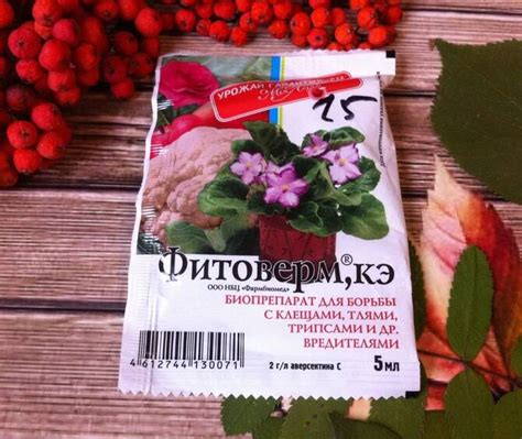 Фитоверм для комнатных цветов и растений, инструкция по применению