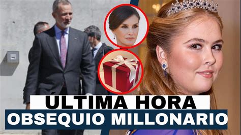 El Obsequio Millonario Del Rey Felipe Vi A Amalia Princesa De Holanda