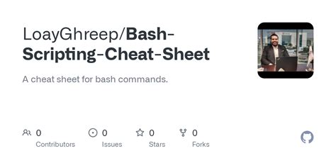 Github Loayghreepbash Scripting Cheat Sheet A Cheat Sheet For Bash