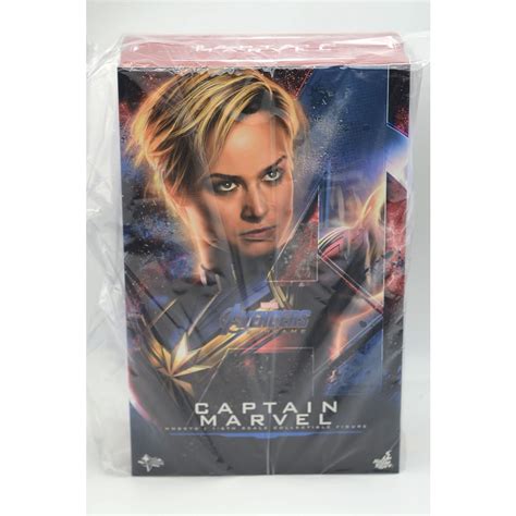 Hot Toys MMS575 Avengers Endgame 1 6th Scale Captain Marvel Collectible Figure MISB