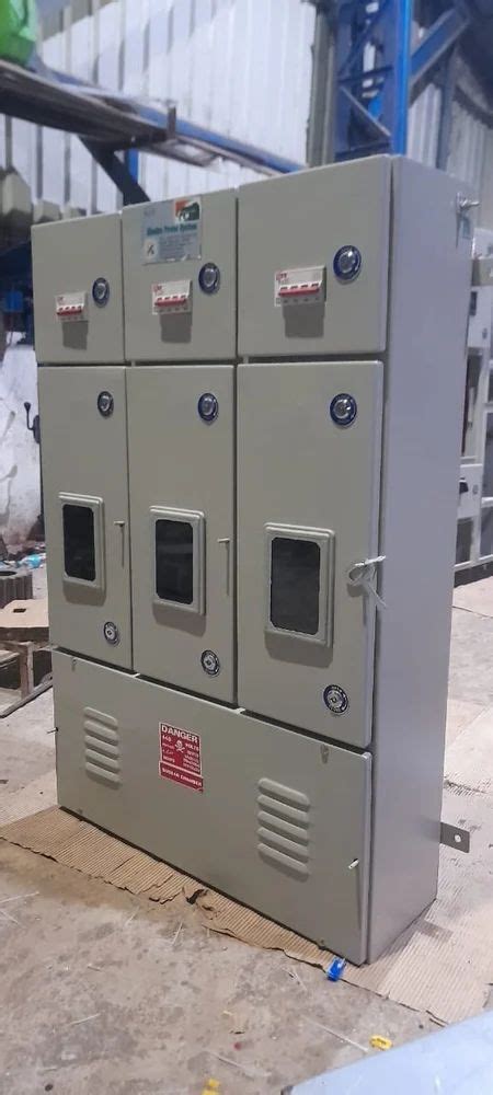 Three Phase V Eb Meter Panel In Ashok Pillar A Upto Amps