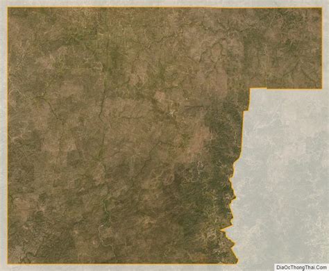 Map of Edwards County, Texas - Thong Thai Real