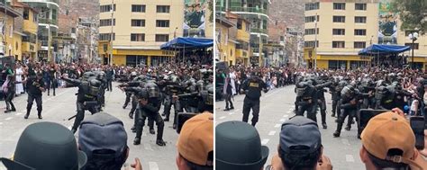 Peruvian Cops Do Chill Ass Choreography In Riot Gear EBaum S World