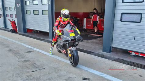 Alvaro Bautista Completes A Second Two Day Test On A Ducati Motogp Bike