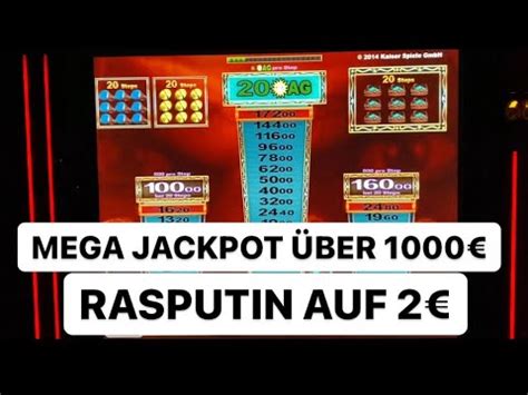 Magic Monk Rasputin über 1000 MEGA JACKPOT 2 EURO überall GANZ OBEN