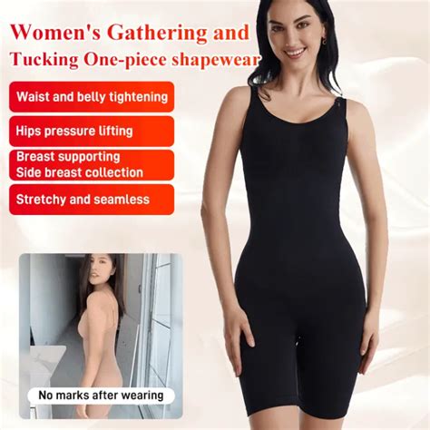 Xixibeauty Women‘s Gathering And Tucking One Piece Shapewear Lazada