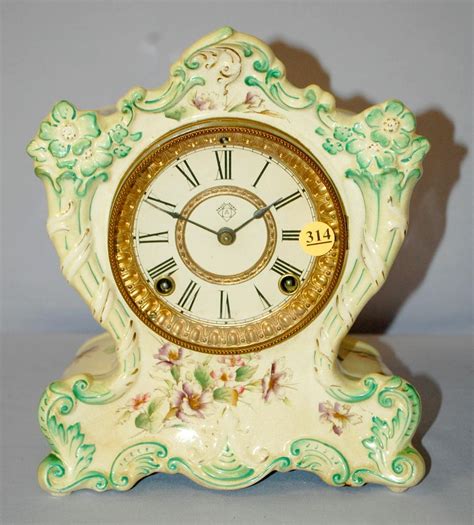 Ansonia Peconic Porcelain Mantle Clock Price Guide