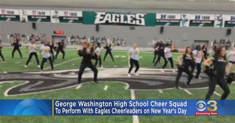 George Washington High School Cheer Team To Perform At Lincoln