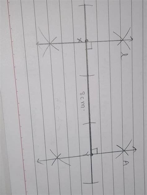 Draw A Line Segment Xy Of Length Cm At X And Y Draw