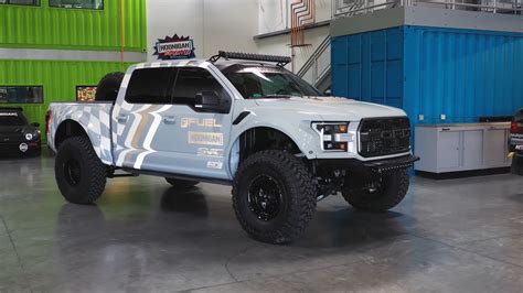 The Lights On Ken Blocks SVC F 150 Raptor Will Turn Your Retinas Into