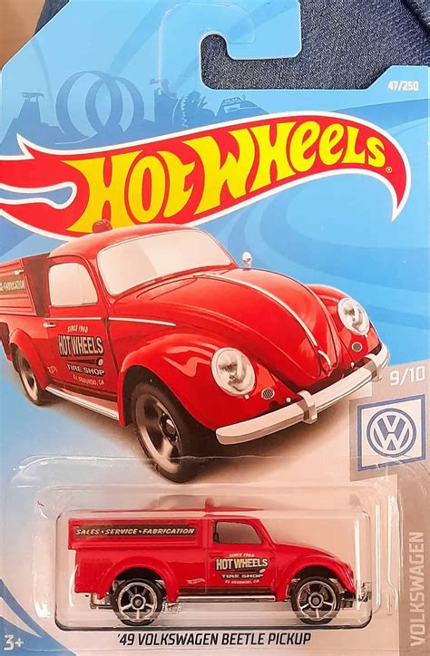 Hot Wheels Volkswagen 49 Volkswagen Beetle Pickup Fusca Universo Hot Wheels