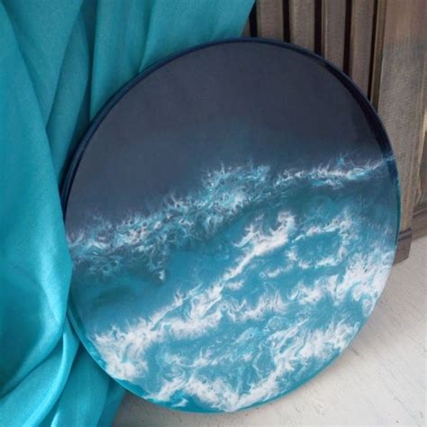 Резин-арт. Автор Ольга Гурьянова | Resin, Plates, Tableware