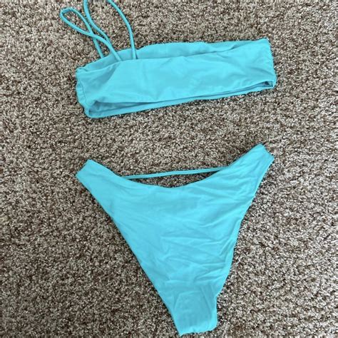 Revolve Superdown Bikini Cheeky Top XS Bottom Depop