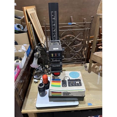 A Durst M305 Color Photographic Enlarger Colour Analyser Etc