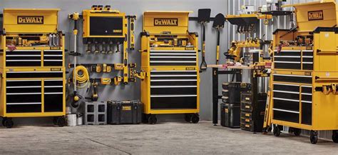 Optimise the workspace with new DEWALT storage system ...