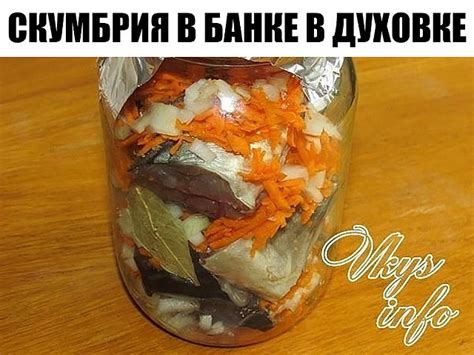 СКУМБРИЯ В БАНКЕ В ДУХОВКЕ Быстро, Просто и Восхитительно Вкусно!
