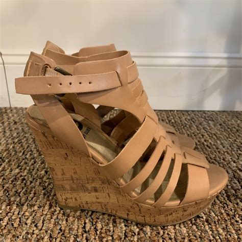 G By Guess Shoes Nude Wedge Heels Poshmark