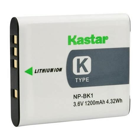 Kastar 1 Pack Battery Replacement For Sony Np Bk1 Np Fk1 Battery Sony