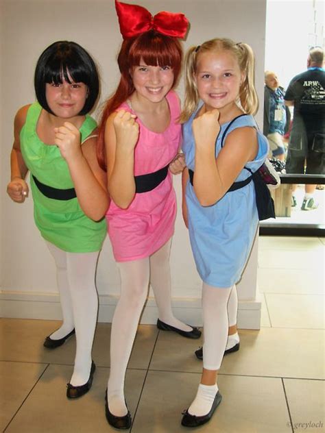 Power Puff Girls Costumes For Halloween Disfraz Chicas Superpoderosas