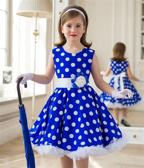 Детские платья на выпускной в стиле стиляги в садик