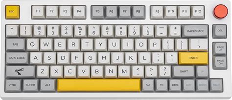 Buy EPOMAKER TH80 Pro 75 Hot Swap RGB 2 4Ghz Bluetoth 5 0 MDA PBT Keycaps உடன கமப