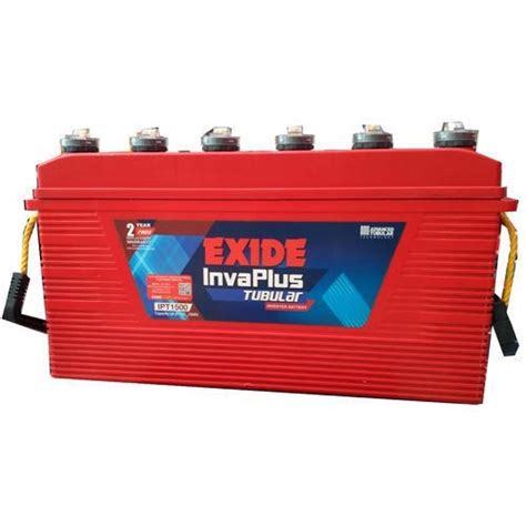 Exide Inva Tubular It Plus Ah Tall Tubular Inverter Battery