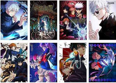Jujutsu Kaisen Anime Poster Wallpapers - Wallpaper Cave