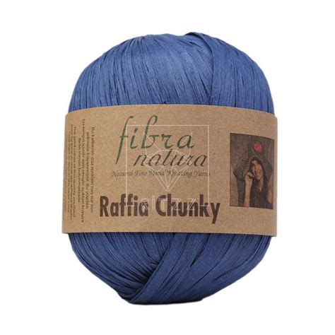 Fibra Natura Raffia Chunky 114-13 Mavi Satın Al Ritzz.net