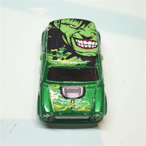 Jual Diskon Spesial Hot Wheels Mini Morris Hulk Custom Ada Card Nya Terbaru Shopee Indonesia