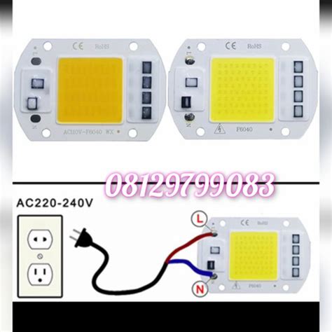 Jual Mata Chip Lampu Jalan Pju Led W W Street Light V V