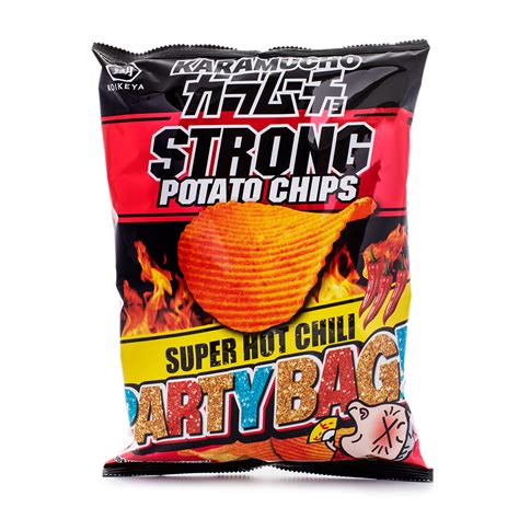 Get Koikeya Karamucho Strong Potato Chips Super Hot Chili Party Bag Delivered Weee Asian Market