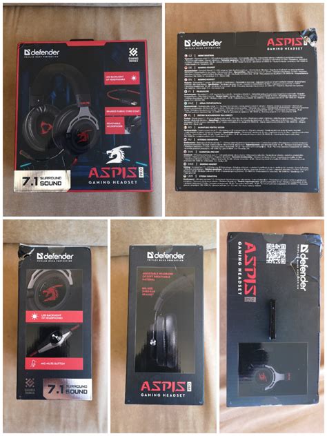 Игровые наушники Defender ASPIS PRO 7.1! — DRIVE2