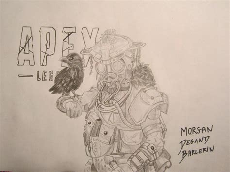 Apex Legend Drawing By Lemudokon01 On Deviantart