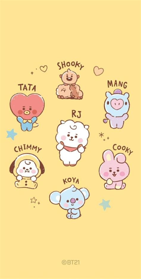 BABY BT21 | Garabatos lindos, Blog de dibujo, Pegatina de libro in 2022 ...