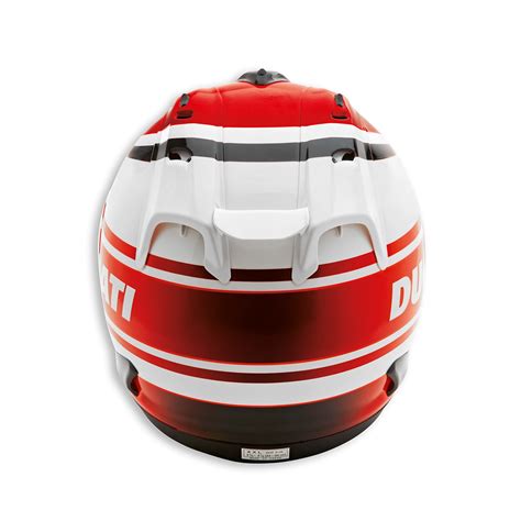 Ducati Racing Stripe Full-Face Helmet - DucatiStore