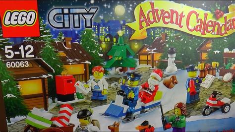 Лего Сити Новогодний Календарь Лего Сить 2014 Обзор Lego City 60063 ...