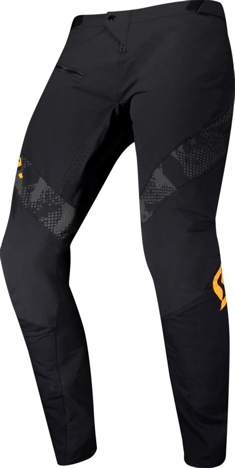 Штаны Scott Trail Tuned черно-оранжевые Черный 275150.0001.007, 275150. ...