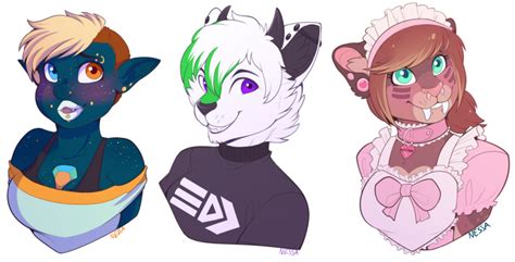 Bust Commissions 1 — Weasyl