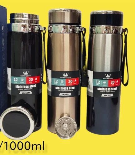 Stainless Steel Hot Cool Water Bottle Capacity Ml At Piece In Mumbai