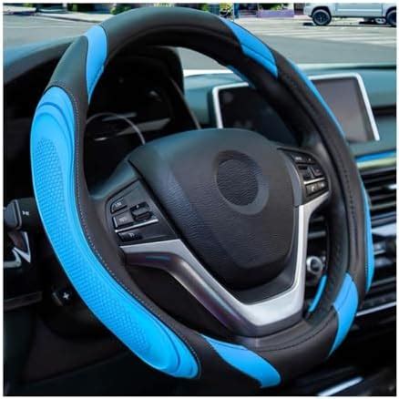 Osilly Funda De Piel Para Volante De Coche De Pulgadas Accesorios