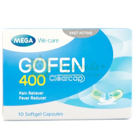 Гофен 400, Gofen 400 Clearcap, 10 tab купить Киев Украина