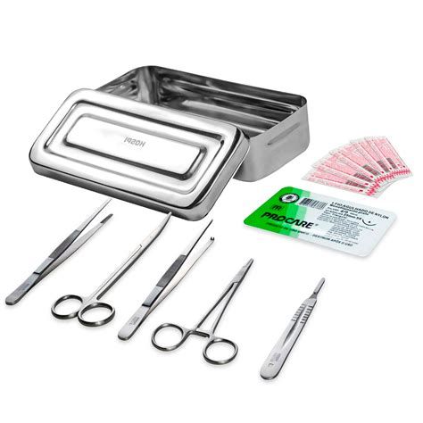 Kit de Sutura Completo com 13 Itens - Hospicenter