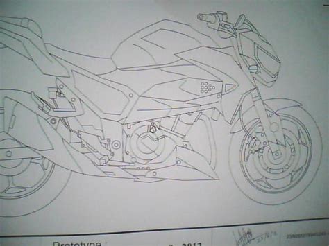 Kawasaki Ninja Naked Motorcycle Leaked Picture From Indonesia