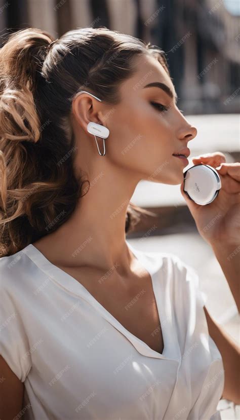 Premium Photo Stylish And Compact Bluetooth Earbuds