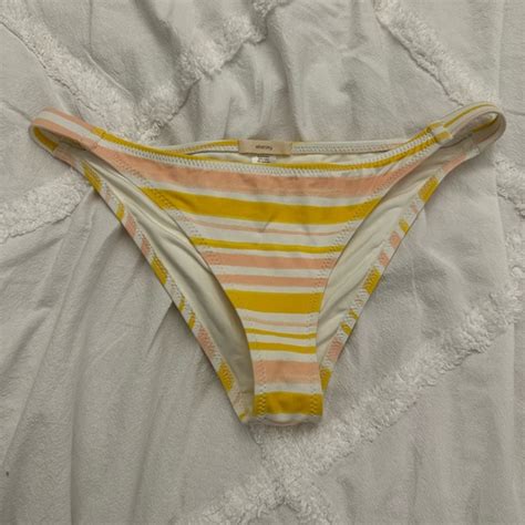 Eberjey Swim Eberjey Painted Stripe Bikini Bottoms Poshmark