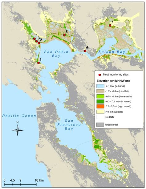 San Francisco Estuary Divided Into Three Regions Suisun Bay San